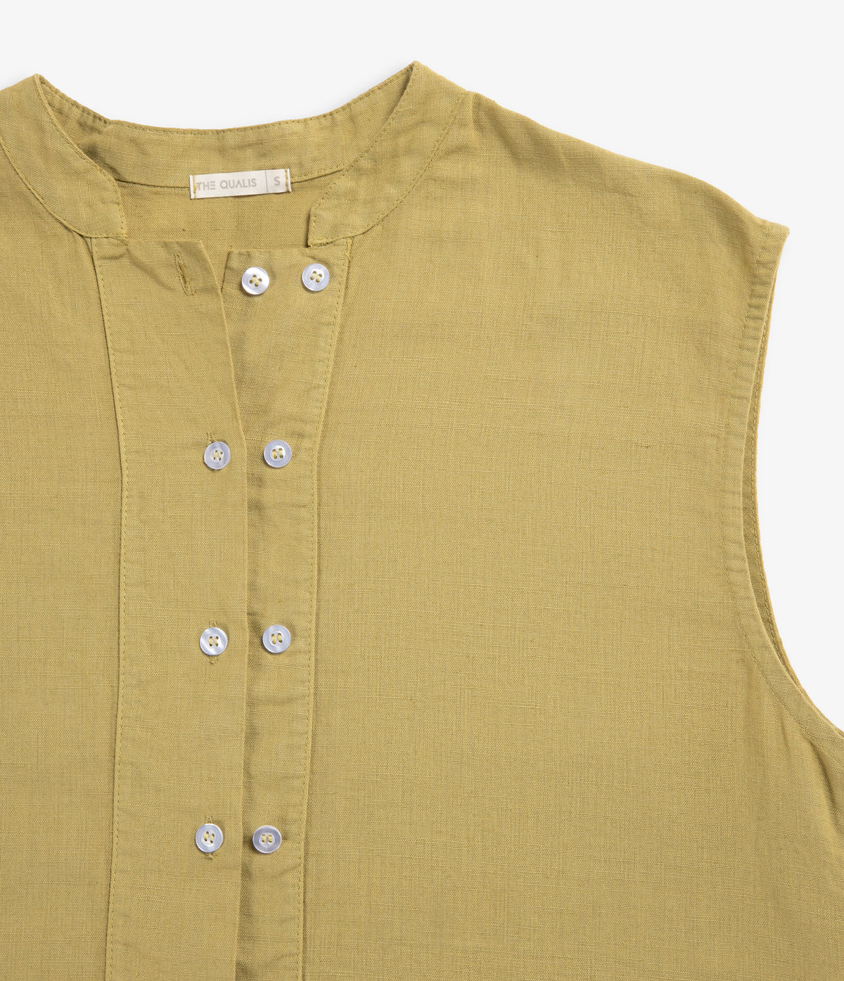Blusa Mujer Lino Mao Pistacho