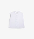 Blusa Mujer Lino Mao Blanco