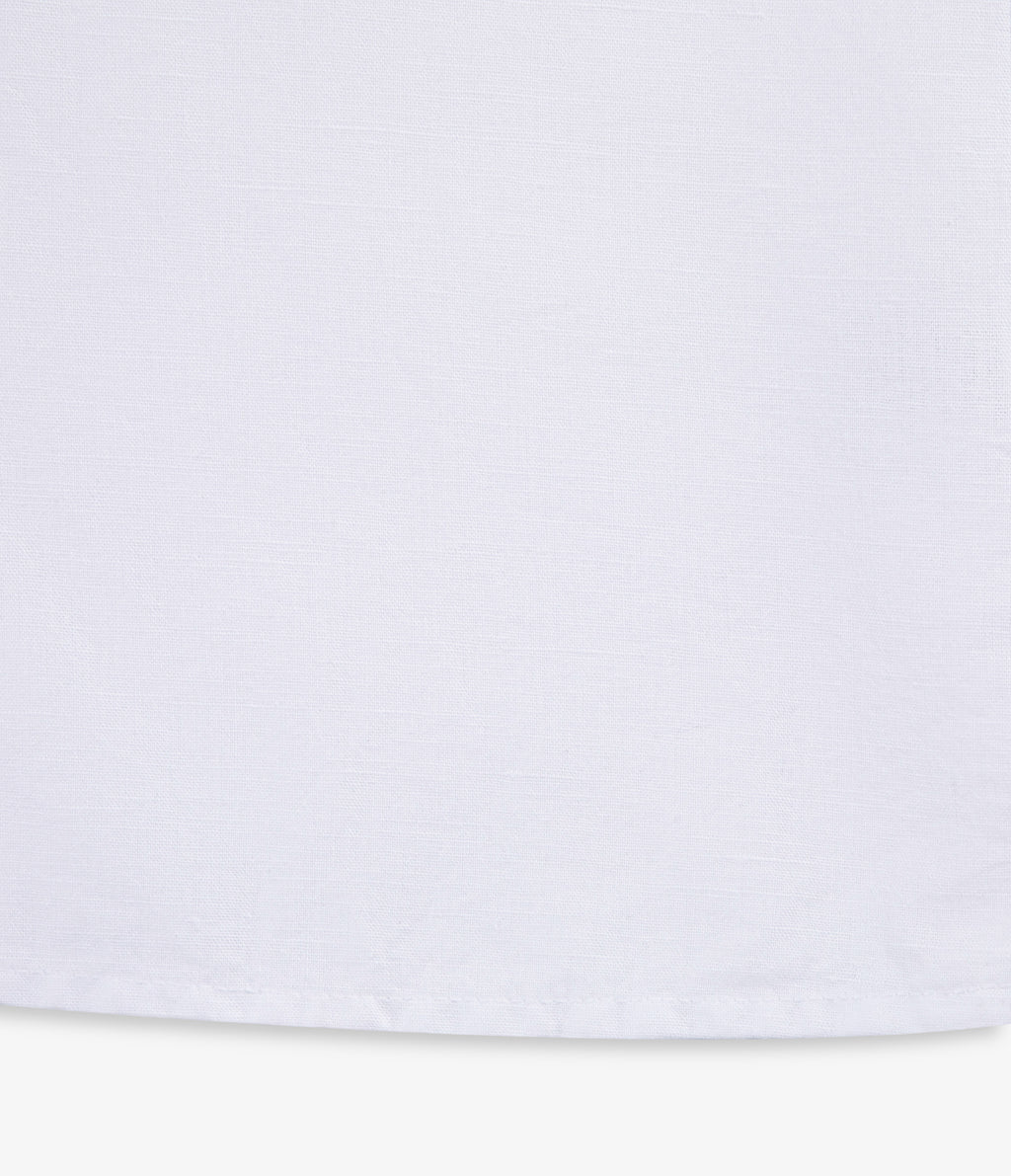 Blusa Mujer Lino Mao Blanco
