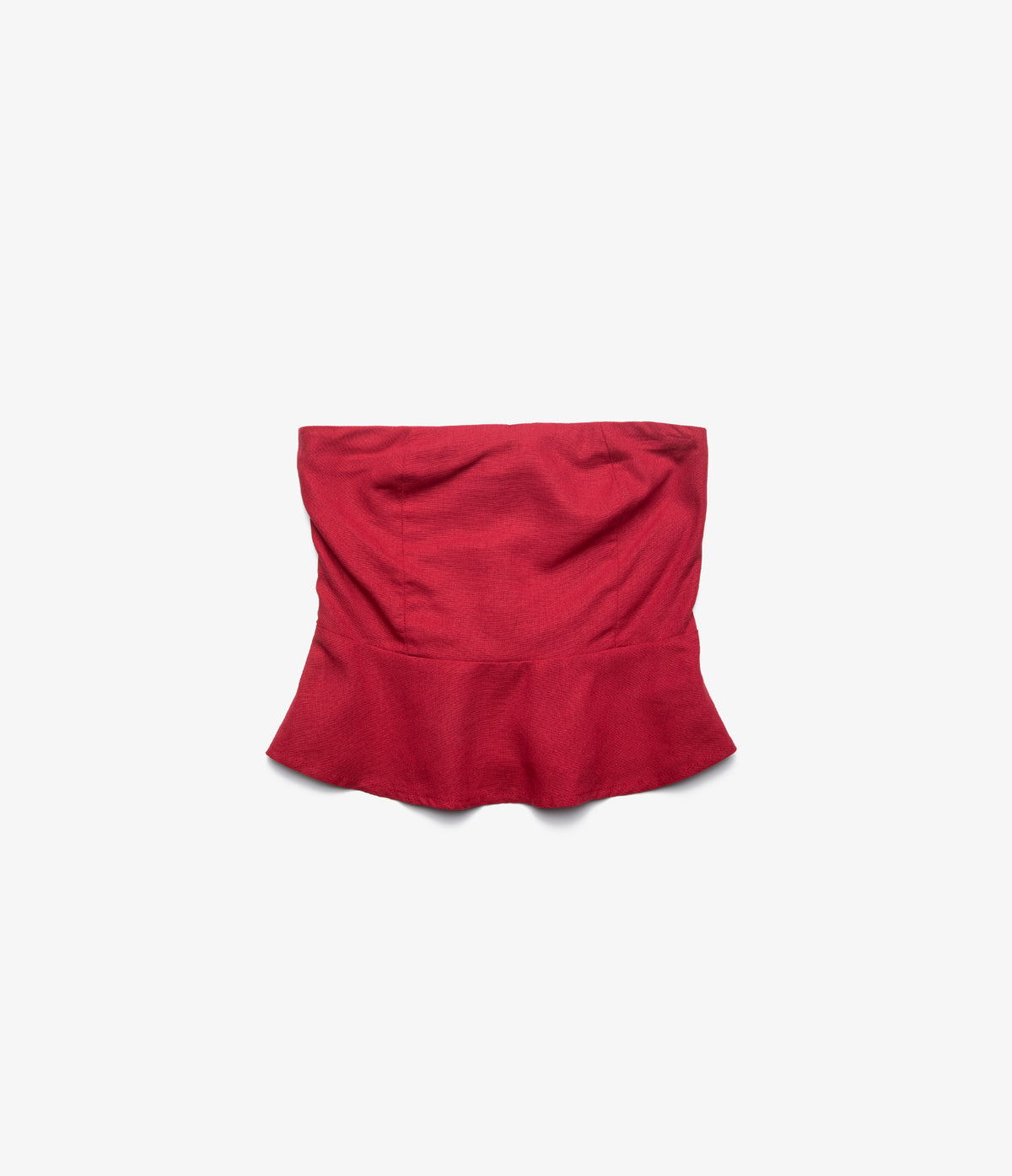 Top Mujer Viscosa Rojo Verona