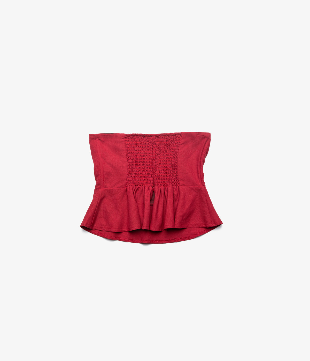 Top Mujer Viscosa Rojo Verona
