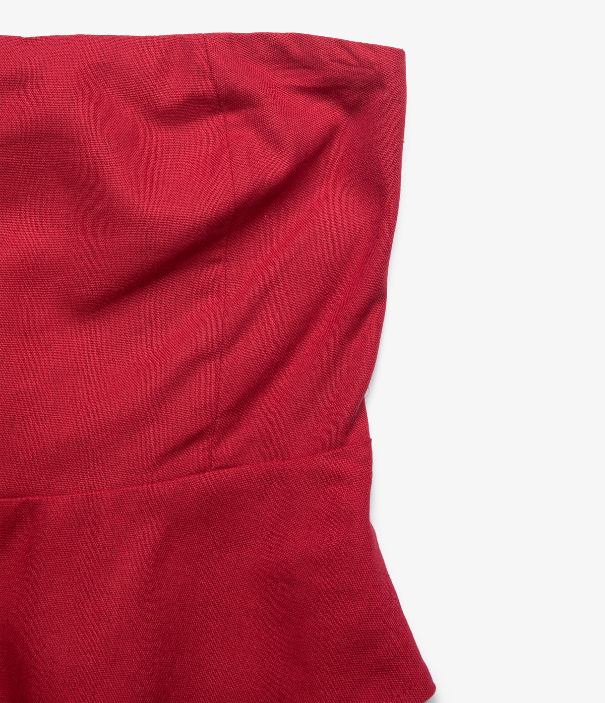 Top Mujer Viscosa Rojo Verona