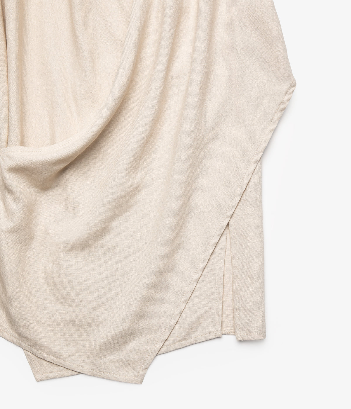 Blusa Mujer Lino Cruzada Verona Beige