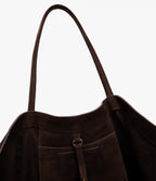 Cartera Bolso Mujer 100% Cuero Café