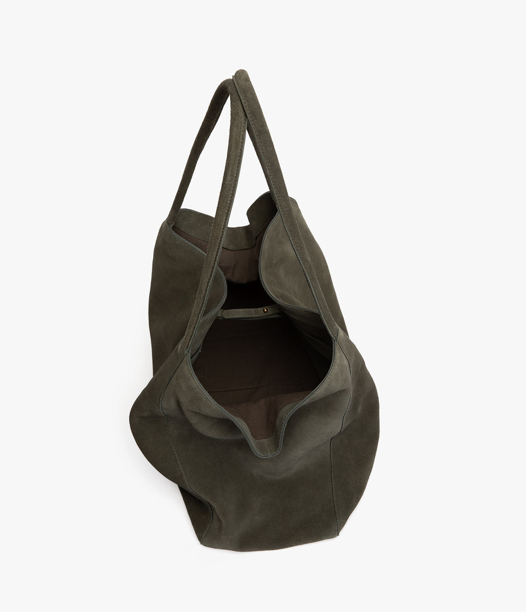 Cartera Bolso Mujer 100% Cuero Verde