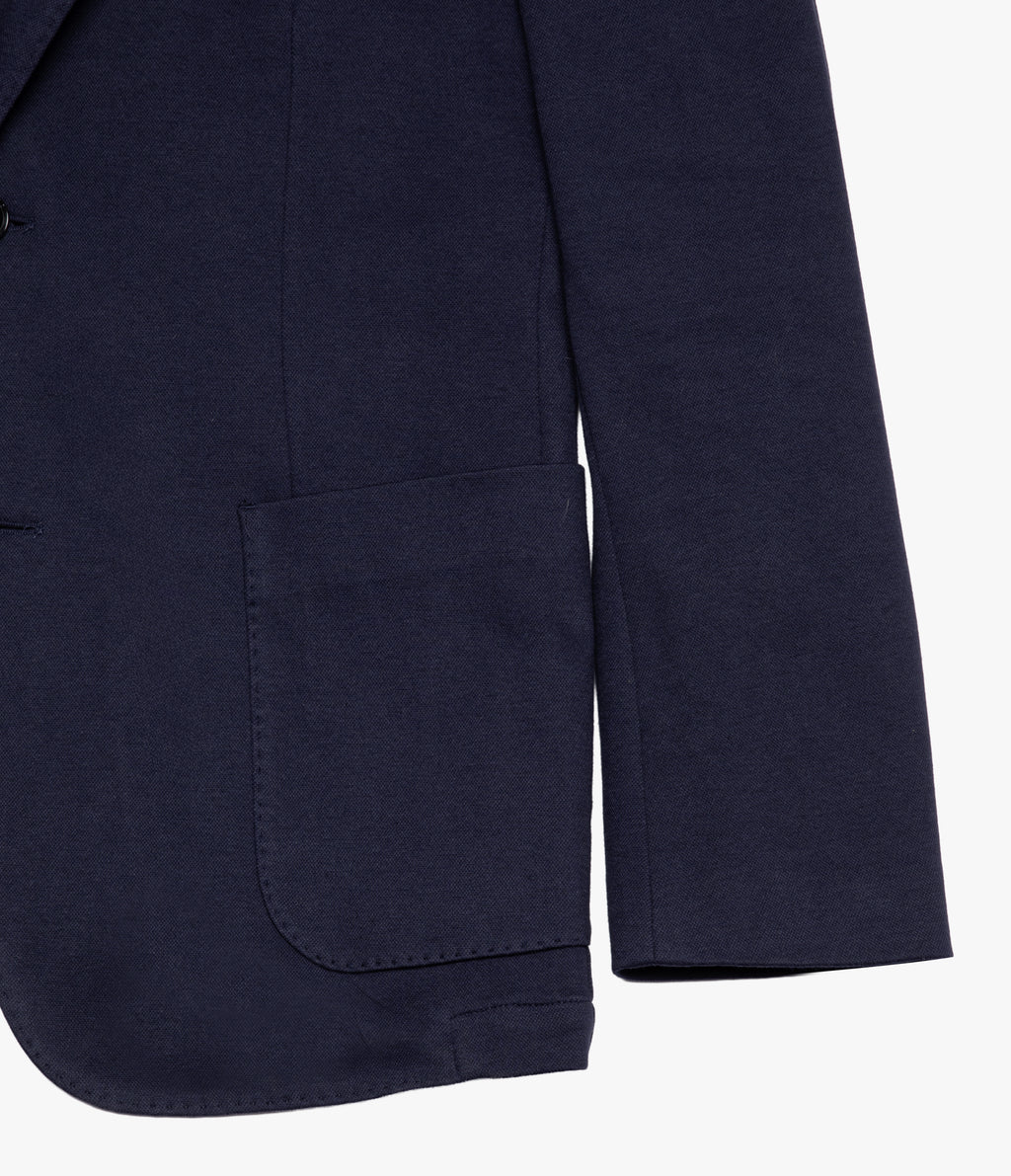 Blazer Hombre Algodón Azul Oscuro