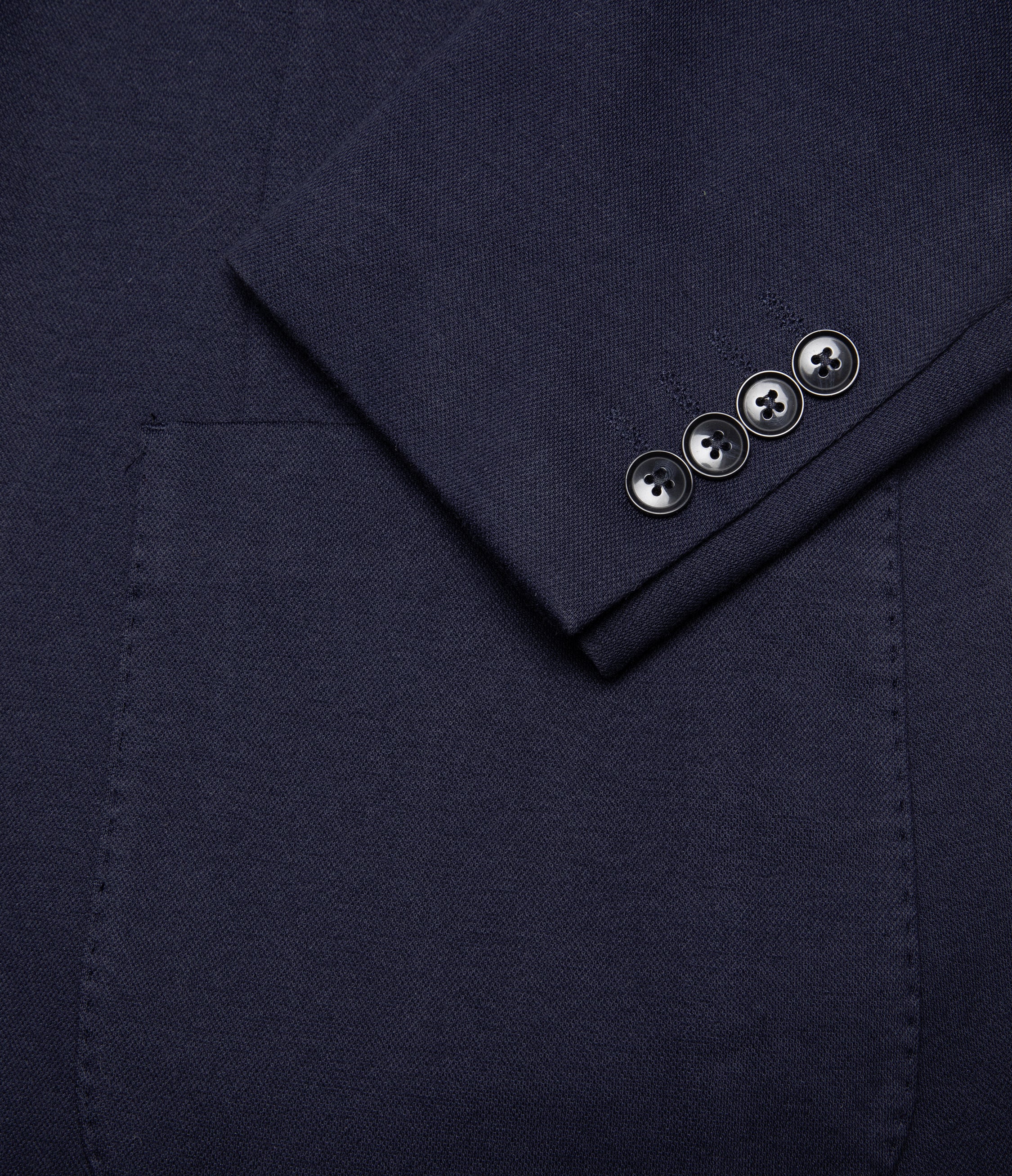 Blazer Hombre Algodón Azul Oscuro