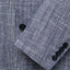 Blazer Hombre 100% Lino Azul Melange