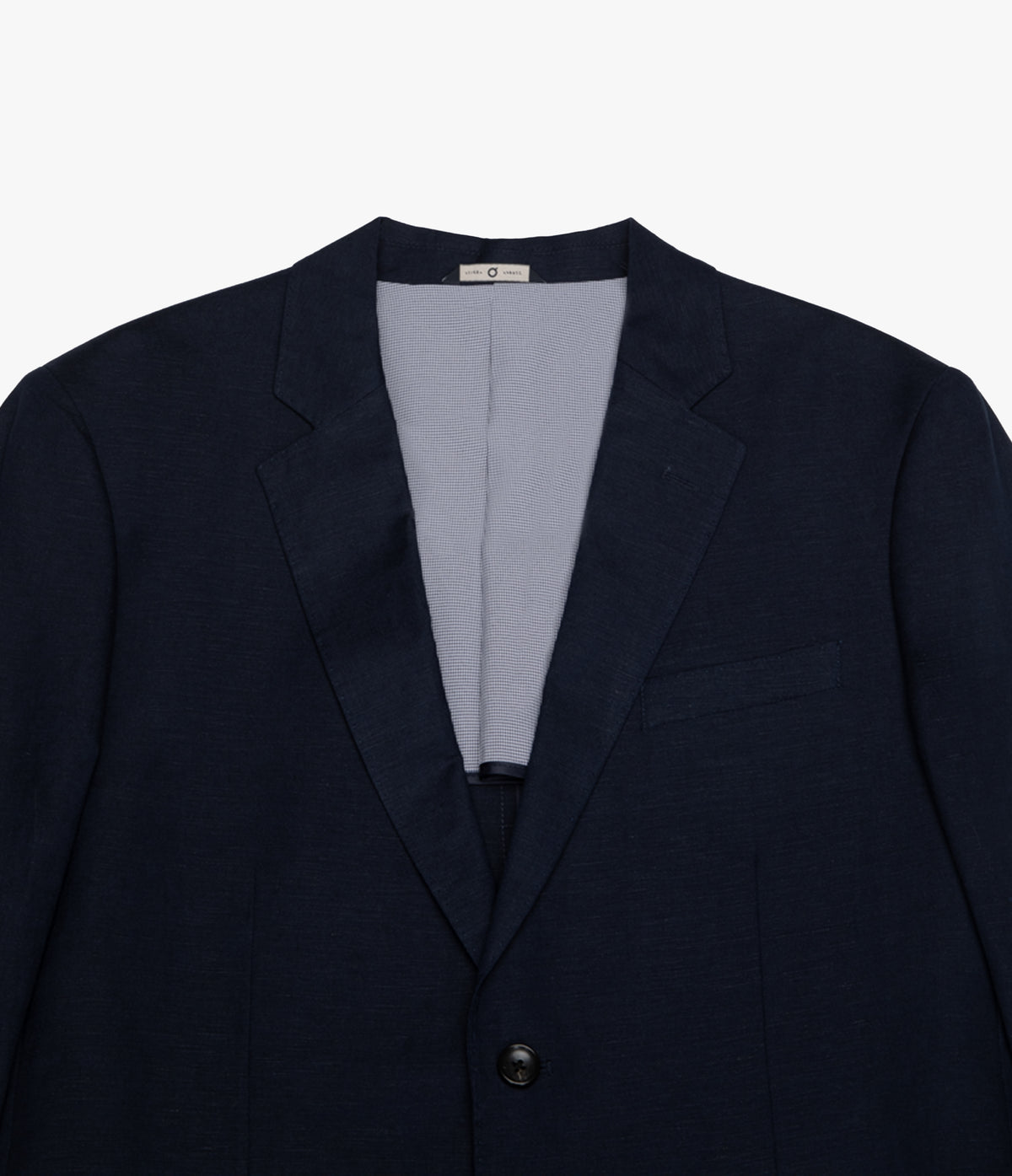 Blazer Hombre Lino Azul Marino