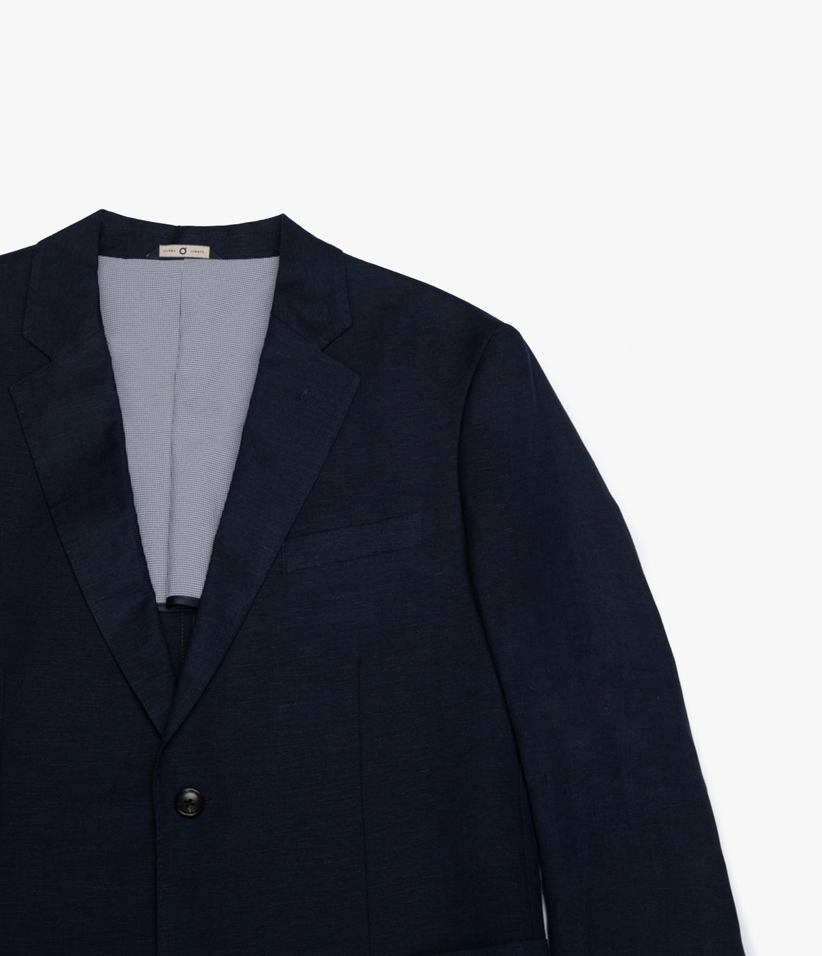 Blazer Hombre Lino Azul Marino