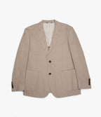 Blazer Hombre Lino Café