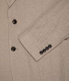 Blazer Hombre Lino Café