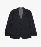 Blazer Hombre Lino Gris Marengo
