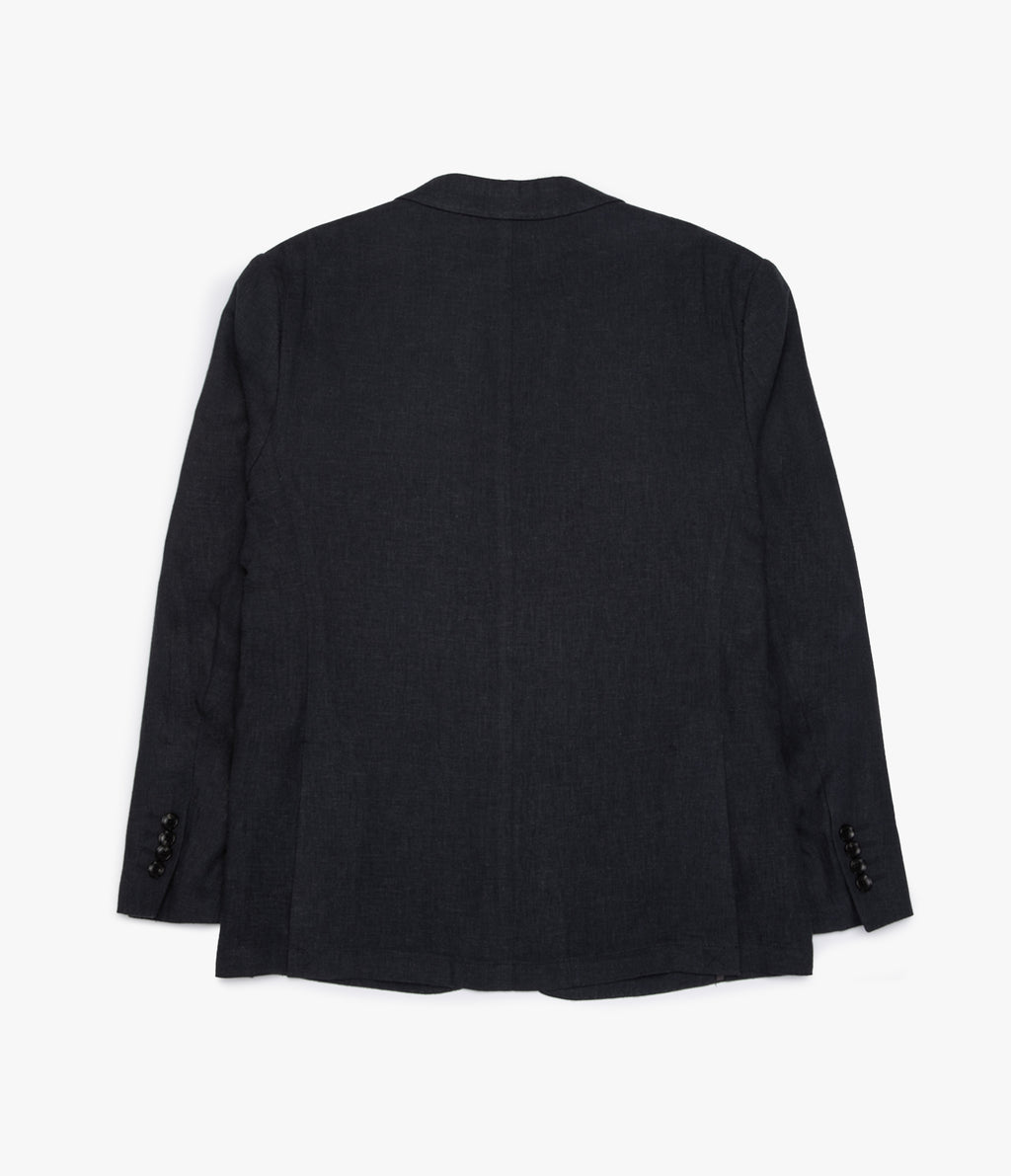 Blazer Hombre Lino Gris Marengo