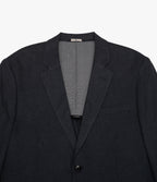 Blazer Hombre Lino Gris Marengo