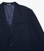 Blazer Hombre Punto Algodón Azul Marino