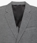 Blazer Hombre Punto Algodón Gris Marengo