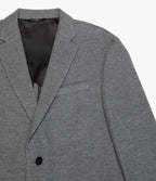 Blazer Hombre Punto Algodón Gris Marengo