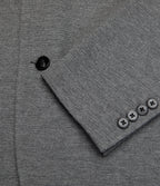Blazer Hombre Punto Algodón Gris Marengo