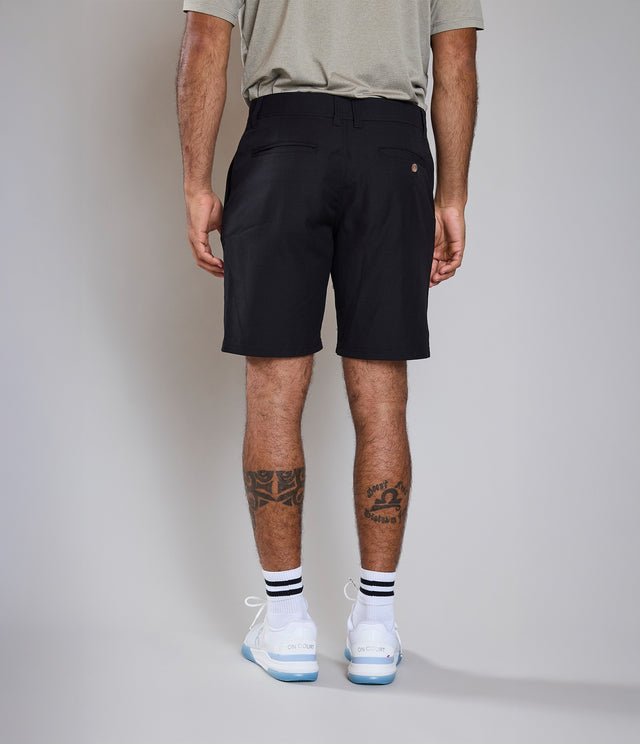 Bermuda Hombre Flex Negro