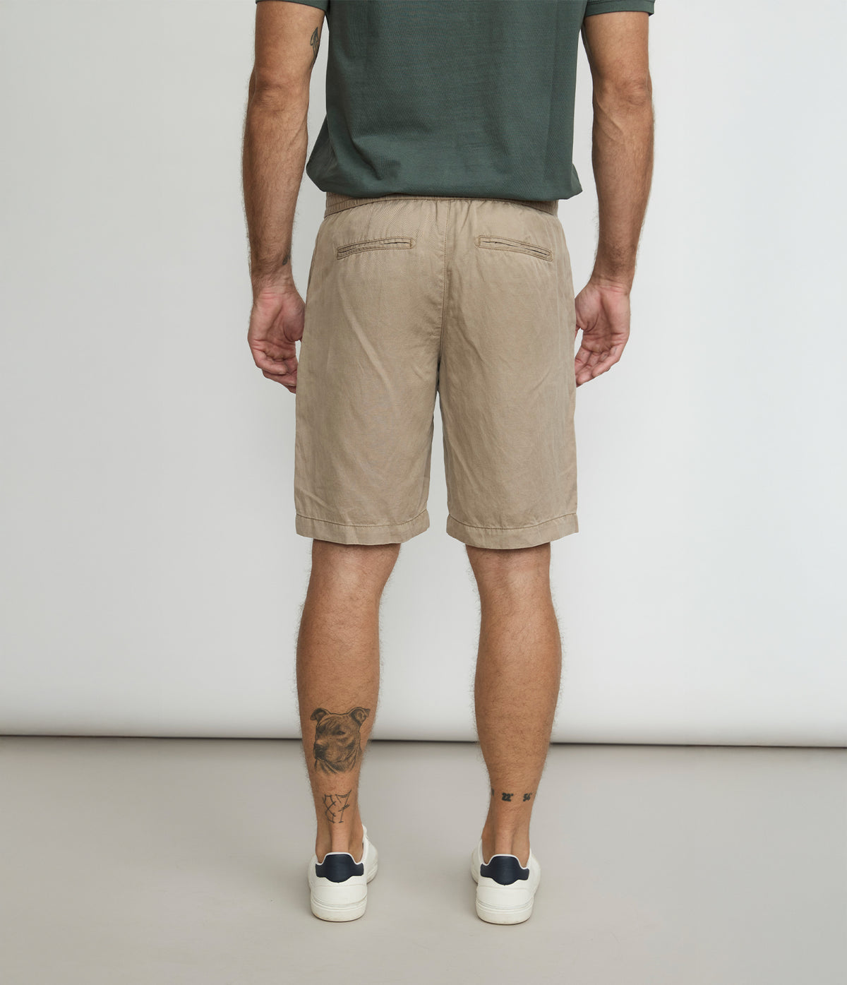 Bermuda Hombre Lyocell Roy Beige