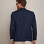 Blazer Hombre 100% Lino Azul Marino