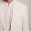 Blazer Hombre 100% Lino Beige