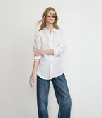 Blusa Mujer Lino Blanco Julia
