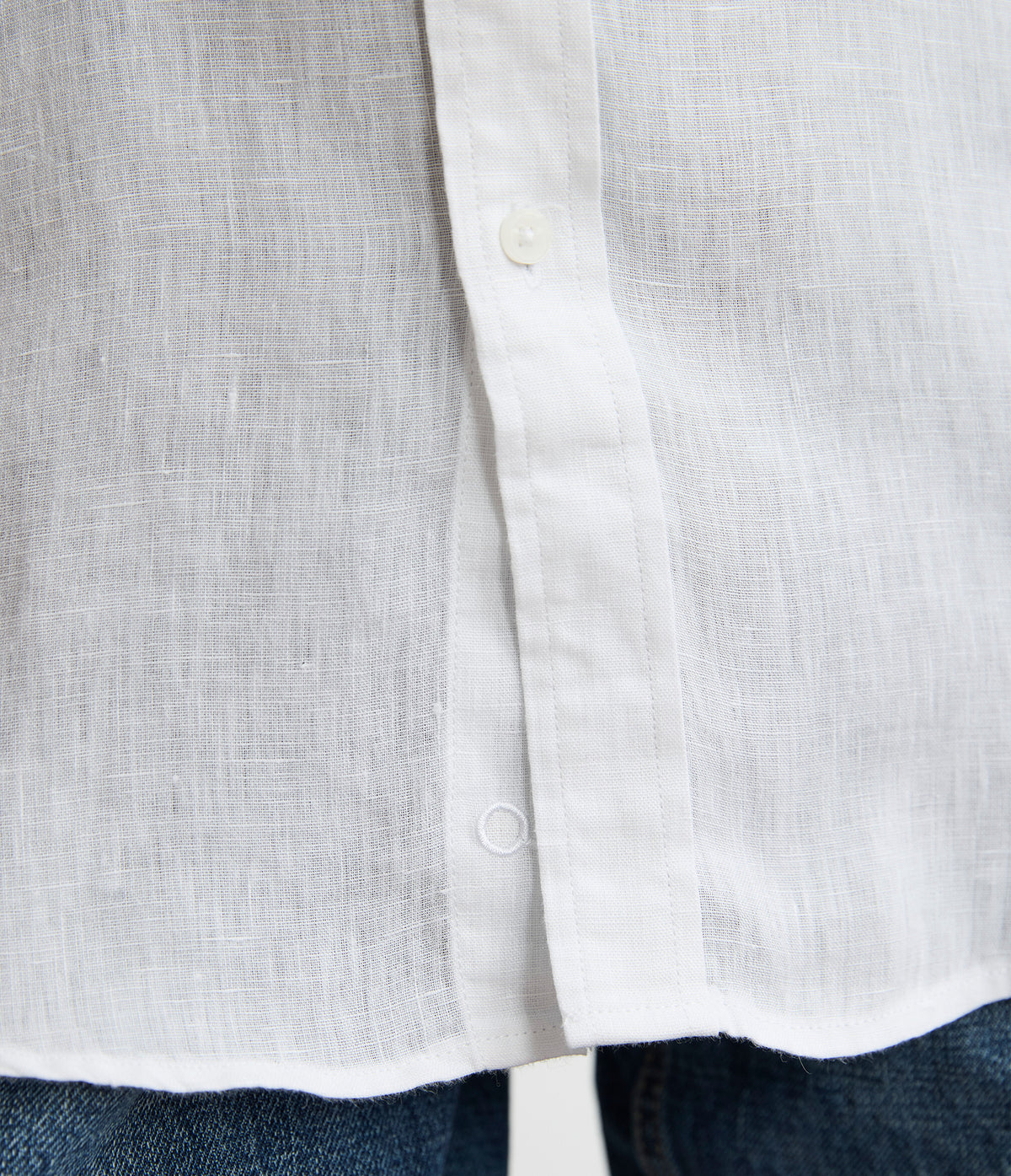 Blusa Mujer Lino Blanco Julia