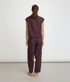Blusa Mujer Lino Roma Morado