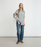 Blusa Mujer Lino Verde Julia