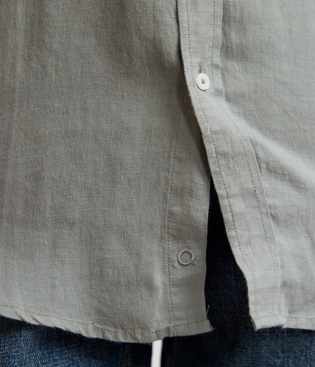 Blusa Mujer Lino Verde Julia