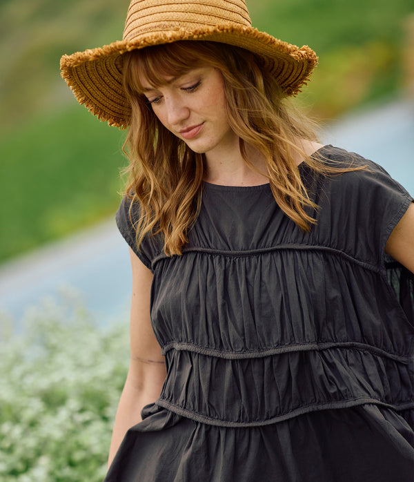 Blusa Mujer 100% Algodón Vuelos Chocolate