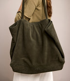 Cartera Bolso Mujer 100% Cuero Verde