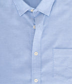 Camisa Hombre Oxford Manga Larga Ellies Azul