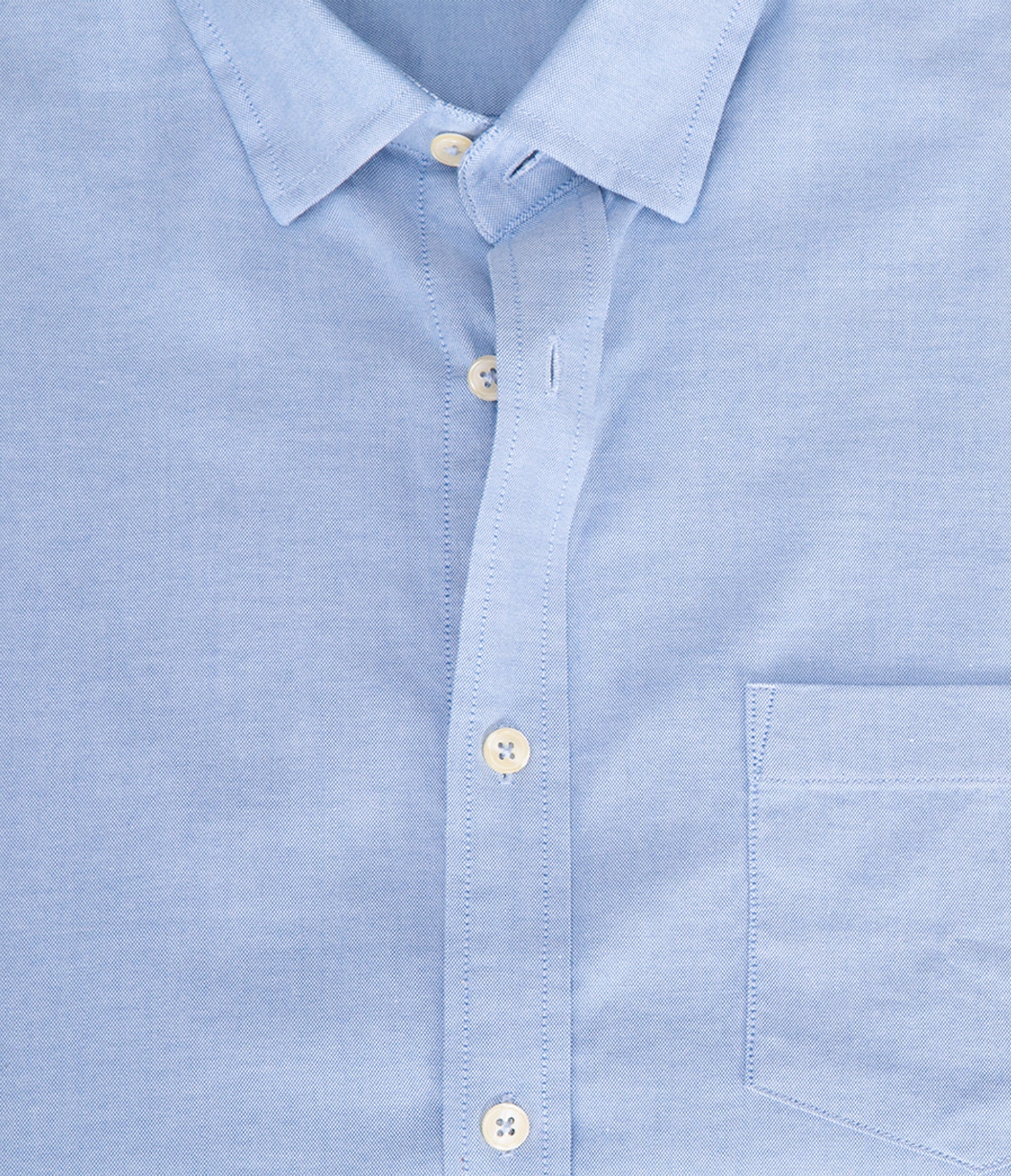 Camisa Hombre Oxford Manga Larga Ellies Azul