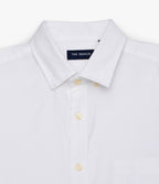 Camisa Hombre Oxford Manga Larga Ellies Blanco