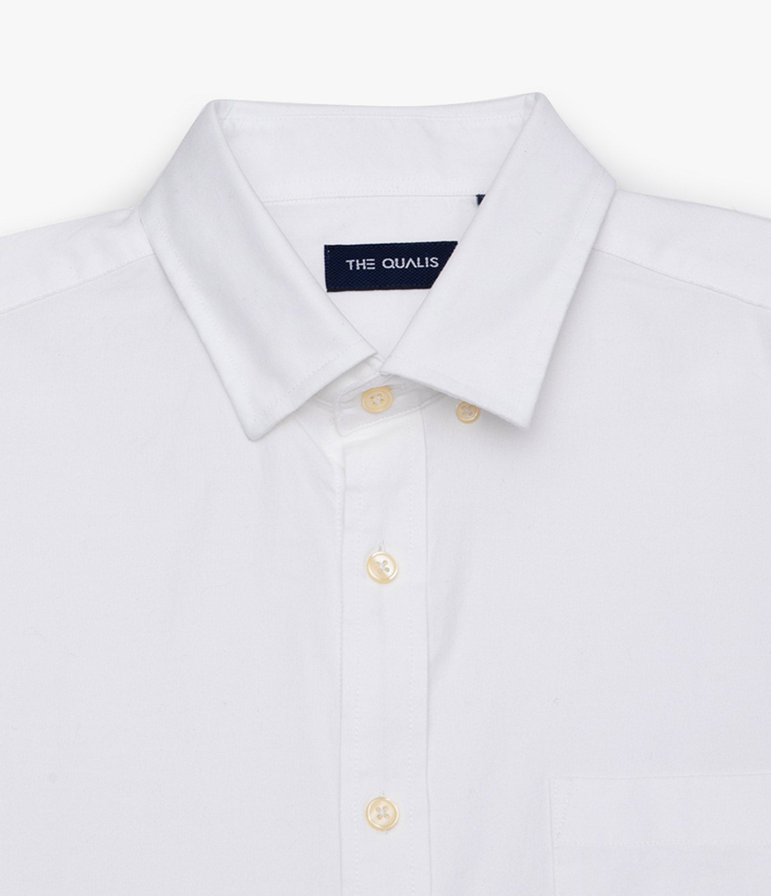 Camisa Hombre Oxford Manga Larga Ellies Blanco