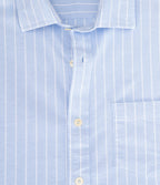 Camisa Hombre Oxford Manga Larga Ellies Rayada Azul