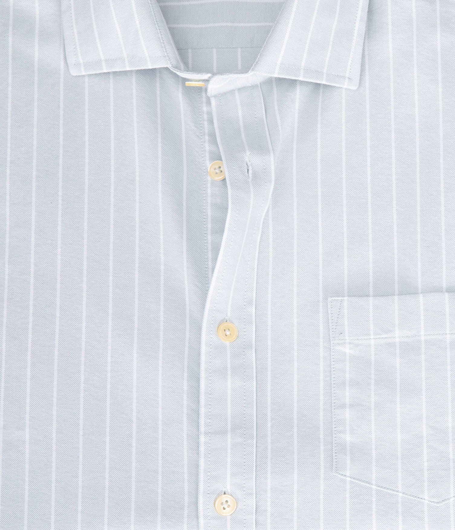 Camisa Hombre Oxford Manga Larga Ellies Rayada Verde