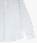 Camisa Hombre Oxford Manga Larga Ellies Rayada Verde