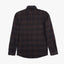 Camisa Hombre Algodón Franela Logan Cuadros Café