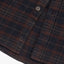 Camisa Hombre Algodón Franela Logan Cuadros Café