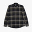 Camisa Hombre Algodón Franela Logan Cuadros Verde