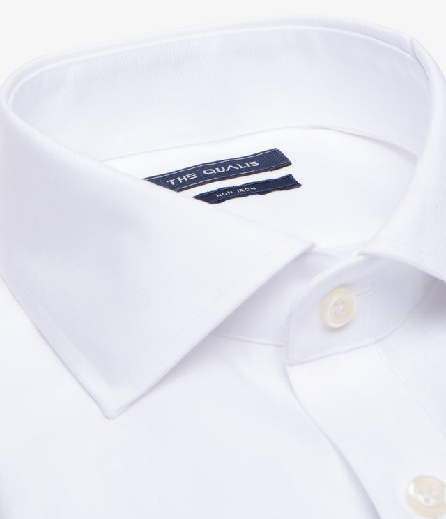 Camisa Hombre Safe Cotton Cuello Italiano Blanca