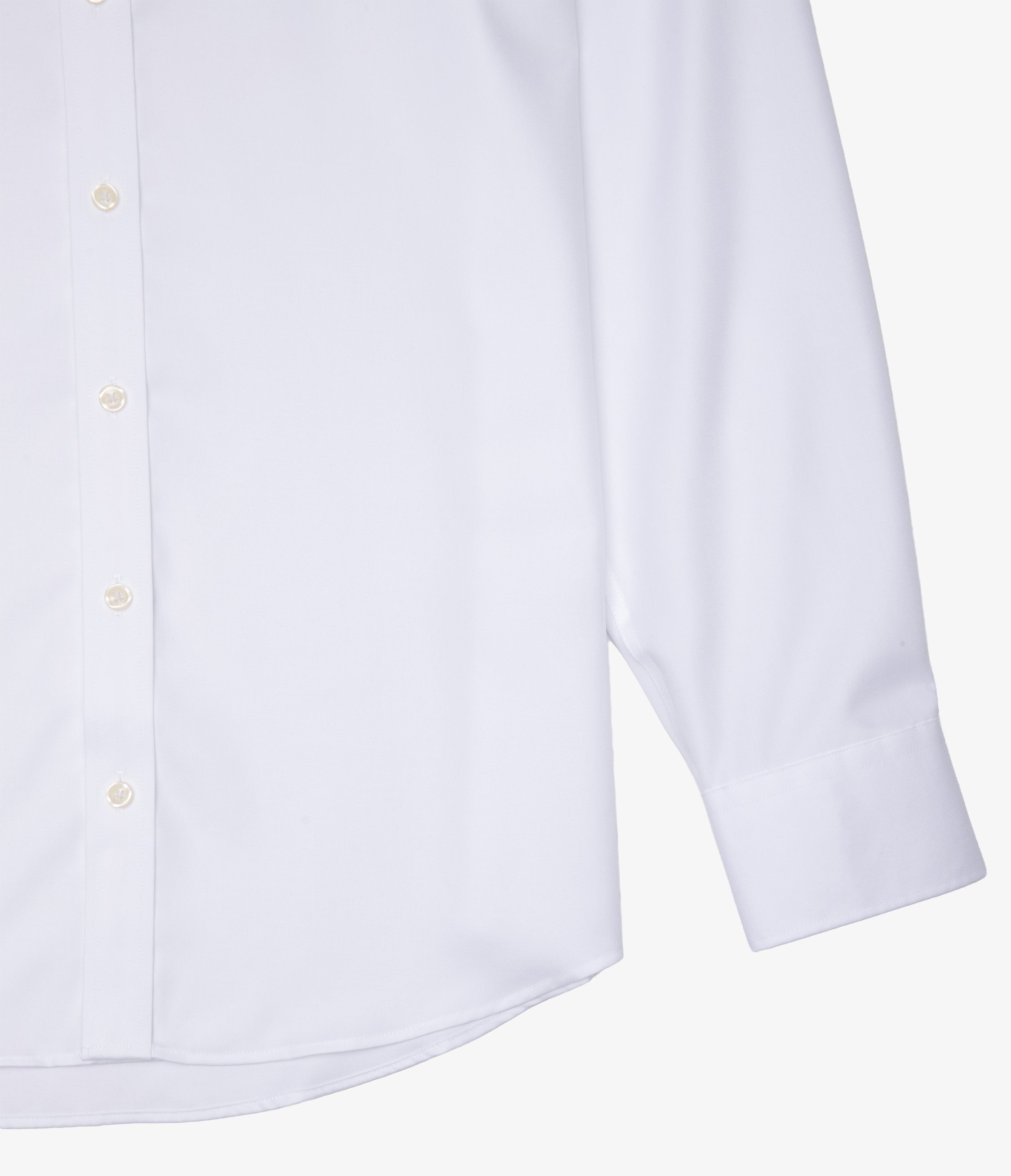 Camisa Hombre Safe Cotton Cuello Italiano Blanca