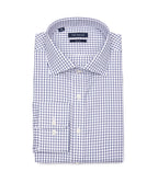 Camisa Hombre Safe Cotton Cuello Italiano Azul