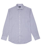 Camisa Hombre Safe Cotton Cuello Italiano Azul
