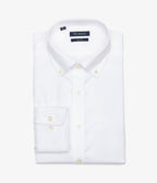 Camisa Hombre Safe Cotton Botton Down Blanca