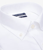 Camisa Hombre Safe Cotton Botton Down Blanca